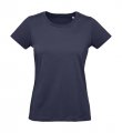 Dames T-shirt B&C Inspire Plus TW049 Urban Navy